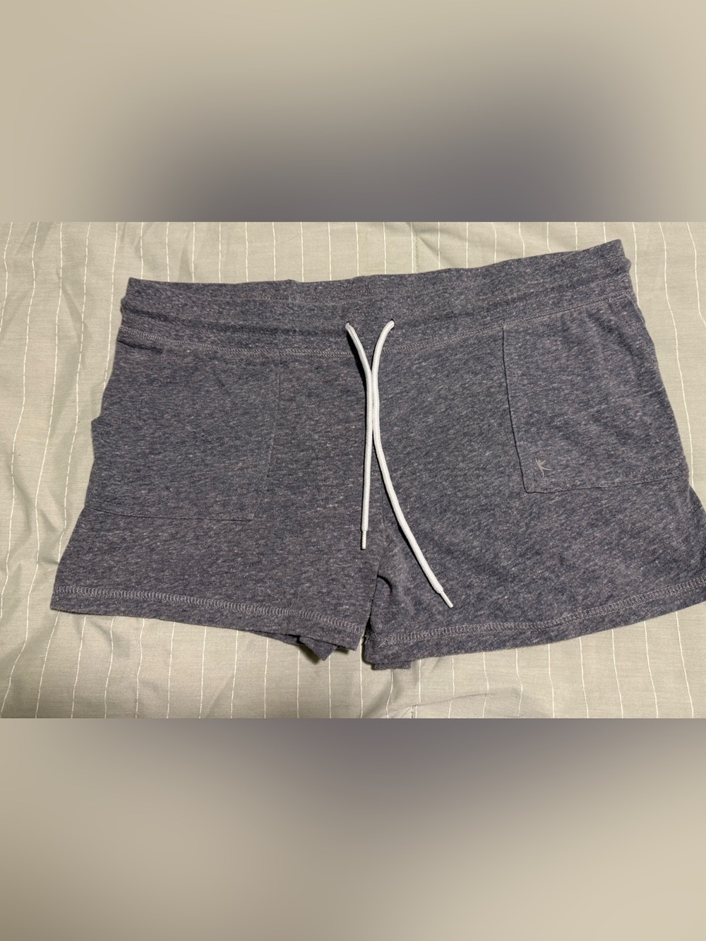 Danskin Now Heathered Navy Athletic Lounge Shorts - Size XL
